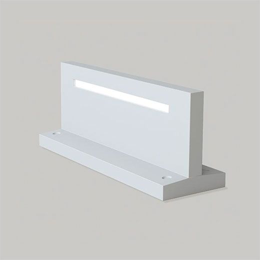 Baliza exterior lineal para iluminación rasante, Underscore